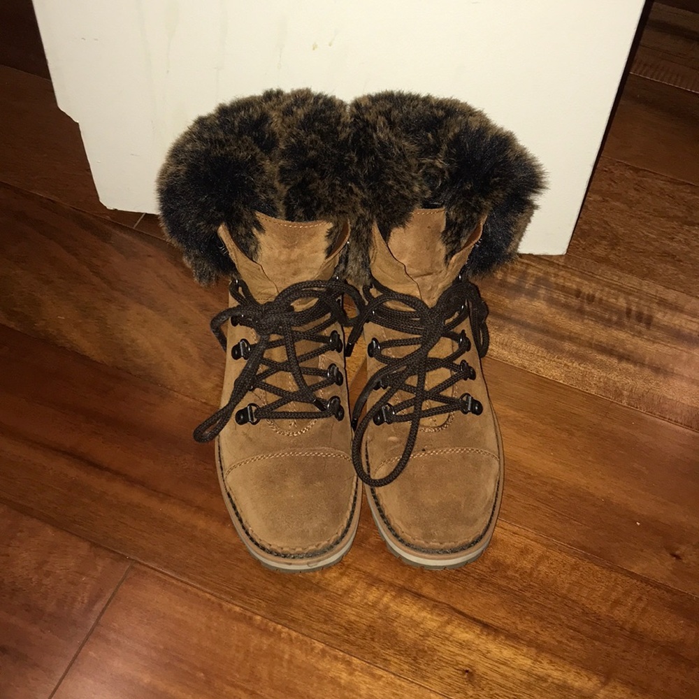 Sam Edelman lace up boots